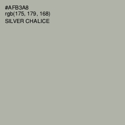 #AFB3A8 - Silver Chalice Color Image